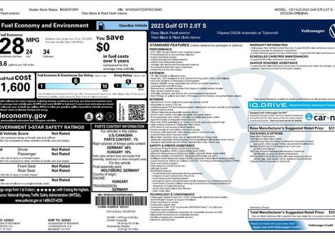 Used 2023 Volkswagen GTI S image 3