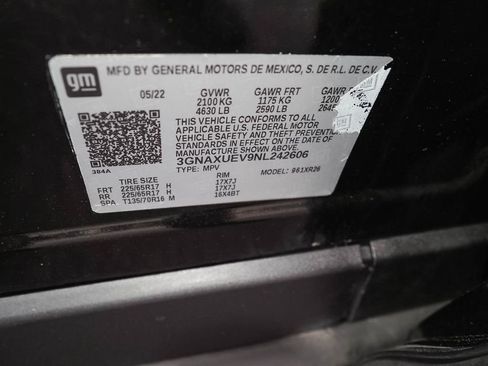 Certified 2022 Chevrolet Equinox LT AWD/4WD image 40