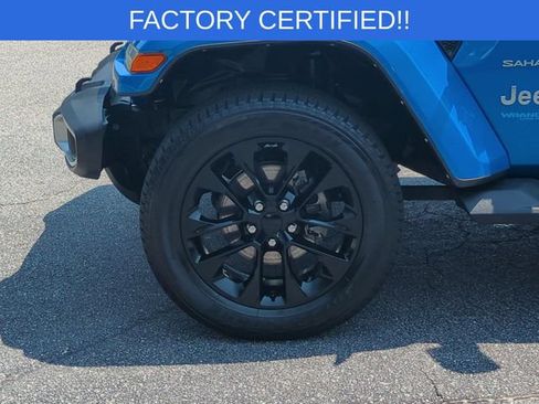 Certified 2021 Jeep Wrangler Unlimited Sahara w/ Cold Weather Group AWD/4WD image 10