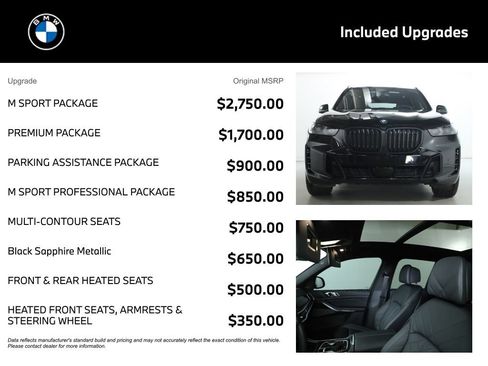Certified 2025 BMW X5 xDrive50e w/ M Sport Package AWD/4WD image 4