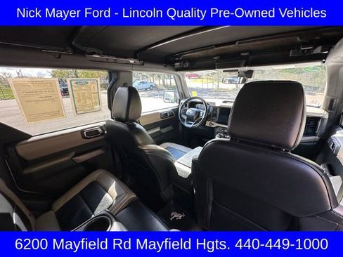 Certified 2022 Ford Bronco Wildtrak image 41