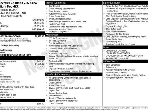 Used 2025 Chevrolet Colorado ZR2 w/ Technology Package image 18