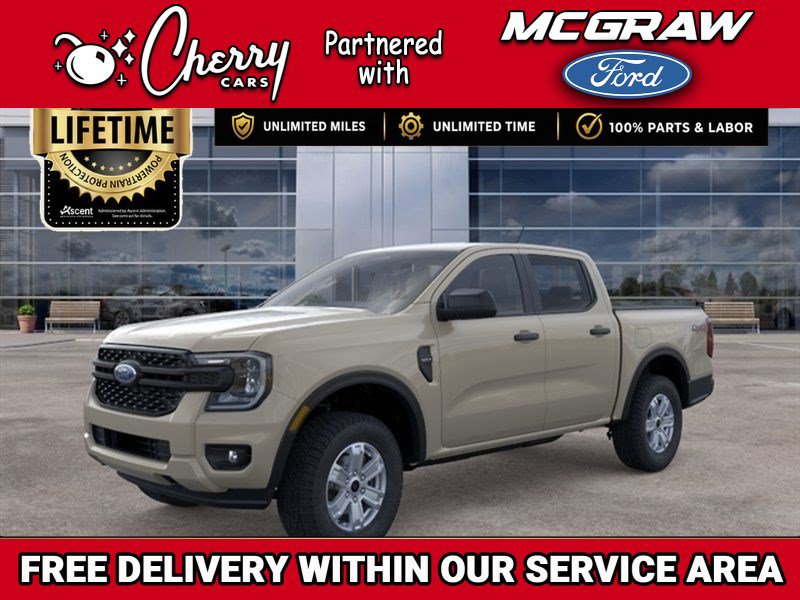 New 2026 Ford Ranger XL w/ Trailer Tow Package AWD/4WD 360° Tour