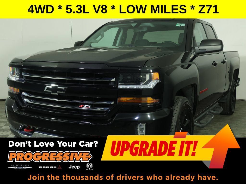 Used 2018 Chevrolet Silverado 1500 LT w/ Redline Edition AWD/4WD image 1