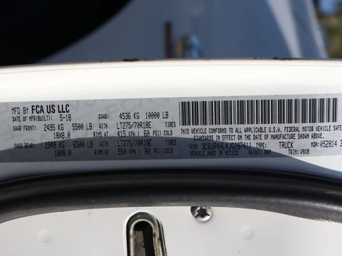 Used 2018 RAM 2500 Tradesman w/ Chrome Appearance Group RWD image 49