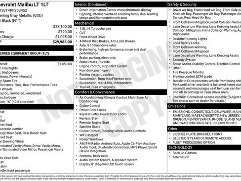 Certified 2023 Chevrolet Malibu LT image 11