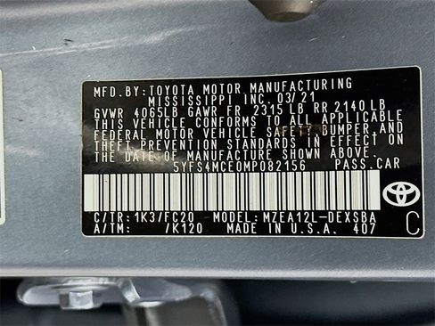 Used 2021 Toyota Corolla SE image 29