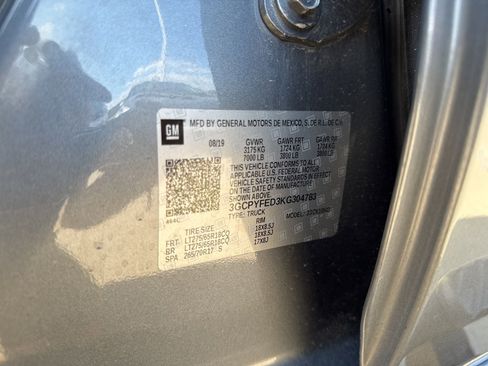 Used 2019 Chevrolet Silverado 1500 LT Trail Boss image 29