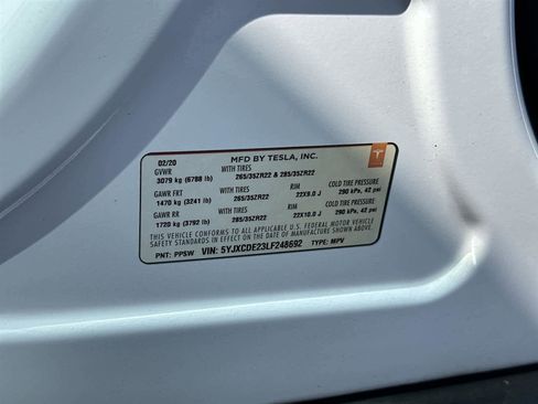 Used 2020 Tesla Model X Long Range image 23