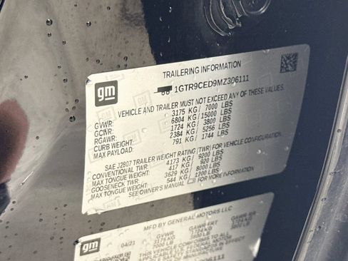 Used 2021 GMC Sierra 1500 Elevation AWD/4WD image 32