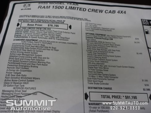 New 2026 RAM 1500 Limited AWD/4WD image 49