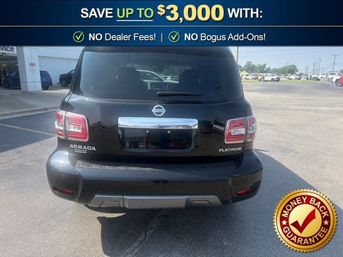 Used 2020 Nissan Armada Platinum w/ Captain's Chairs Package AWD/4WD image 7