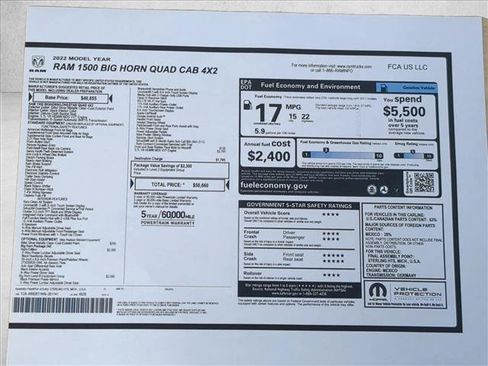 Used 2022 RAM 1500 Big Horn w/ Night Edition RWD image 26