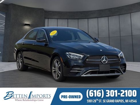 Used 2023 Mercedes-Benz E 350 4MATIC Sedan w/ Premium Package image 1