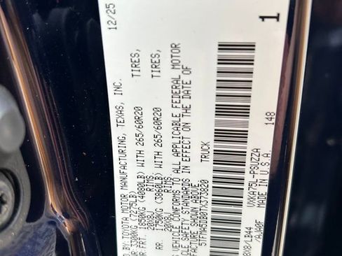 New 2026 Toyota Tundra 1794 Edition image 10