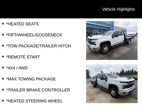 Used 2024 Chevrolet Silverado 3500 LT w/ Convenience Package AWD/4WD image 4