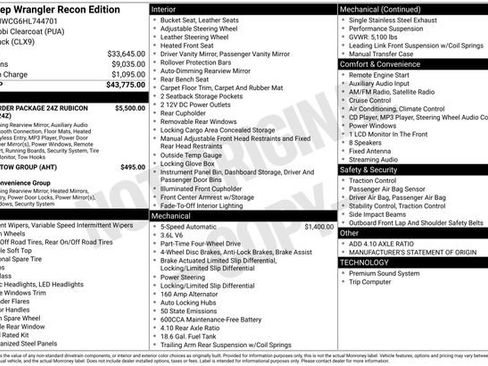 Used 2017 Jeep Wrangler Rubicon image 32