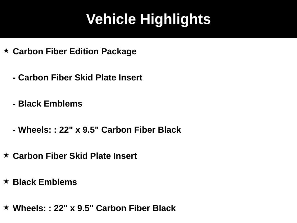 Used 2026 GMC Hummer EV 3X w/ Carbon Fiber Edition Package AWD/4WD image 4