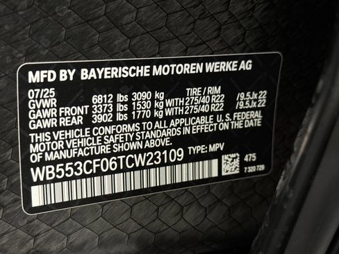 New 2026 BMW iX xDrive60 w/ M Sport Package image 19