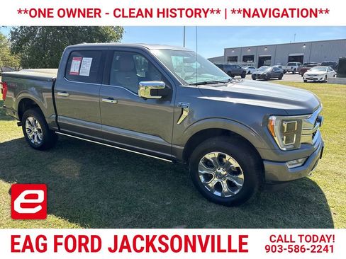 Used 2021 Ford F150 Platinum w/ Equipment Group 701A High image 1