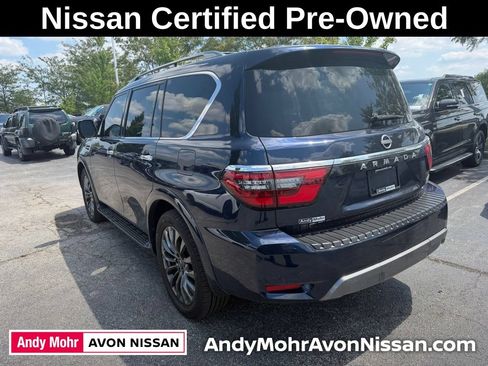 Certified 2023 Nissan Armada Platinum w/ Captain's Chairs Package AWD/4WD image 6