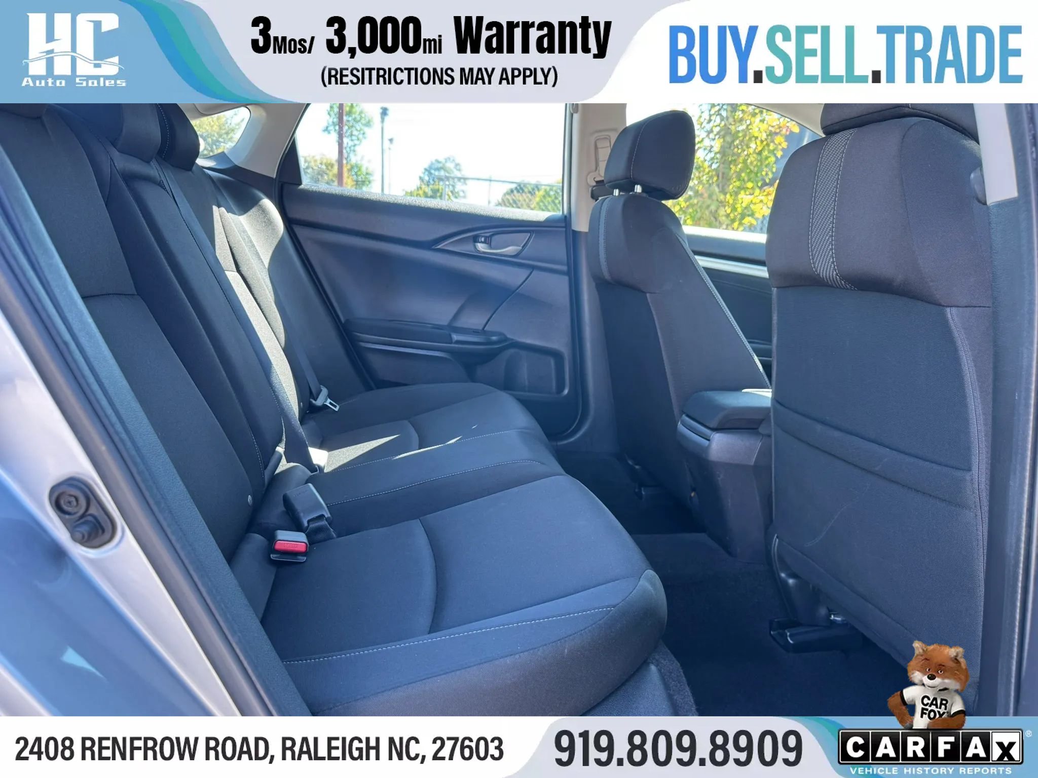 Used 2016 Honda Civic EX image 17