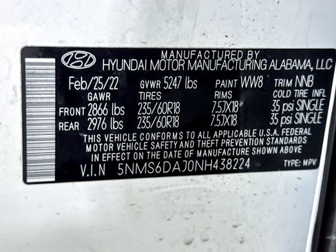 Used 2022 Hyundai Santa Fe XRT image 19