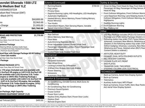 Used 2024 Chevrolet Silverado 1500 LTZ image 2