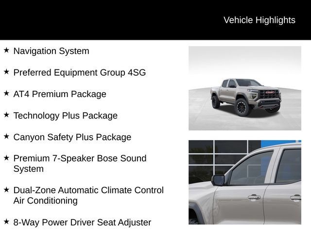 New 2026 GMC Canyon AT4 w/ Technology Plus Package AWD/4WD image 7