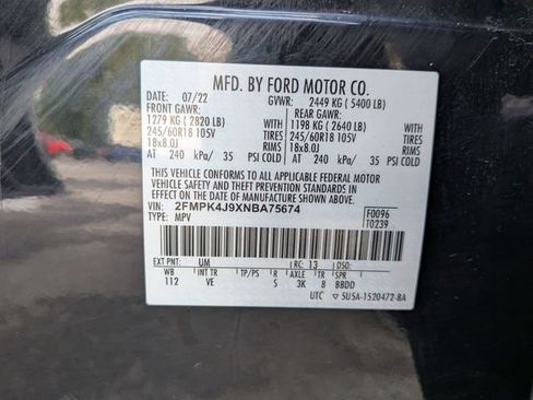 Used 2022 Ford Edge SEL w/ Convenience Package AWD/4WD image 25