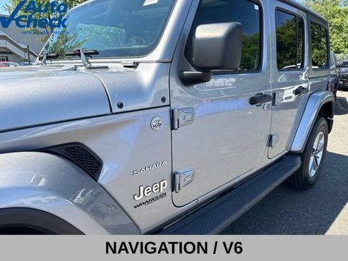 Used 2021 Jeep Wrangler Unlimited Sahara AWD/4WD image 4
