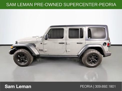 Used 2021 Jeep Wrangler Unlimited Willys image 4