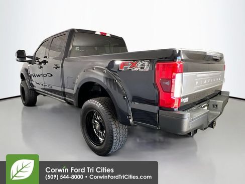 Used 2017 Ford F350 Platinum w/ Platinum Ultimate Package AWD/4WD image 11