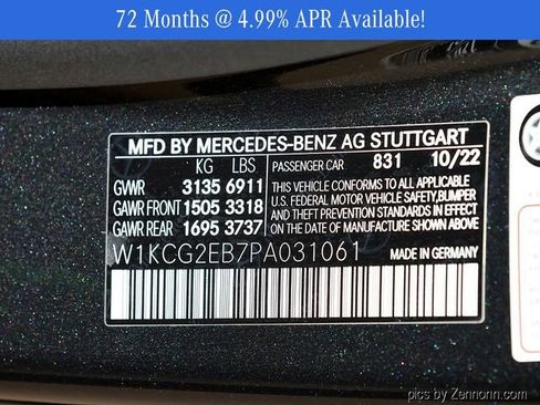 Certified 2023 Mercedes-Benz EQS 450+ 4MATIC Sedan image 37