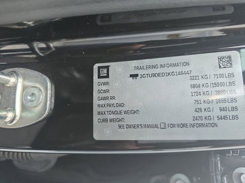 Used 2019 GMC Sierra 1500 SLT w/ SLT Premium Plus Package image 28