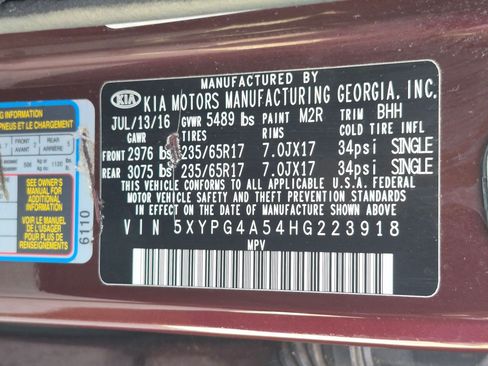 Used 2017 Kia Sorento LX FWD image 33