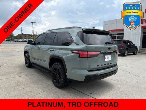 Certified 2025 Toyota Sequoia Platinum w/ TRD Off-Road Package AWD/4WD image 7