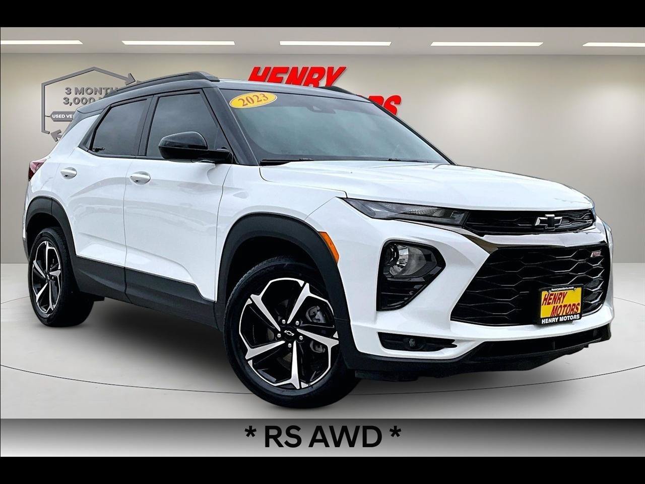 Used 2023 Chevrolet TrailBlazer RS AWD/4WD image 1