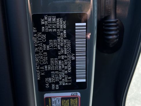 New 2026 Kia Sorento EX AWD/4WD image 44
