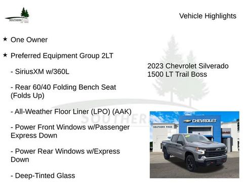 Used 2023 Chevrolet Silverado 1500 LT Trail Boss w/ Convenience Package II image 16
