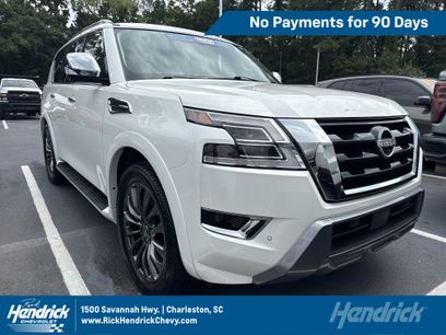 Used 2023 Nissan Armada Platinum w/ Captain's Chairs Package