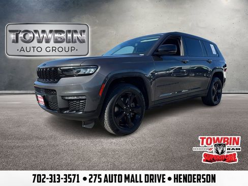 Used 2023 Jeep Grand Cherokee L Limited w/ Black Appearance Package RWD image 1