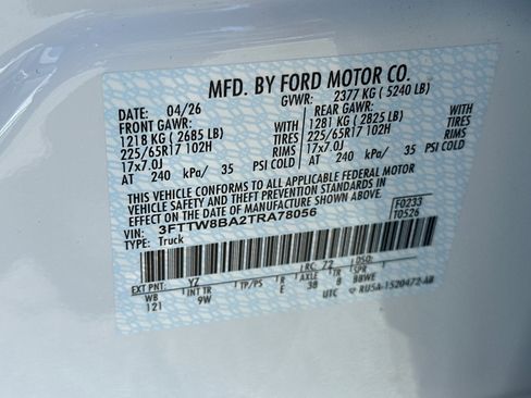 New 2026 Ford Maverick XL AWD/4WD image 32