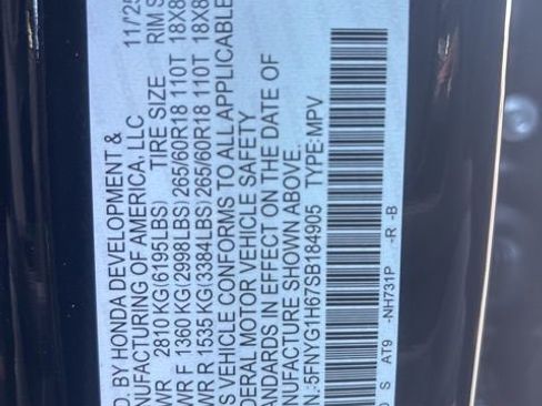 New 2025 Honda Pilot TrailSport image 28