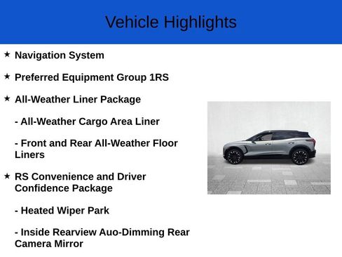 New 2026 Chevrolet Blazer EV RS FWD image 2