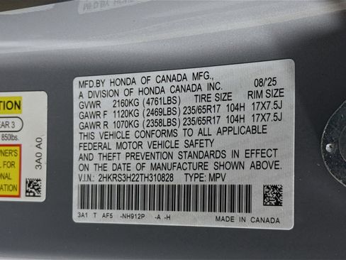 Certified 2026 Honda CR-V LX image 35