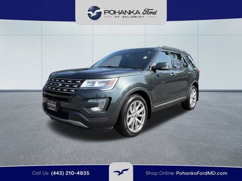 Used 2016 Ford Explorer Limited w/ Class II Trailer Tow Package FWD image 1