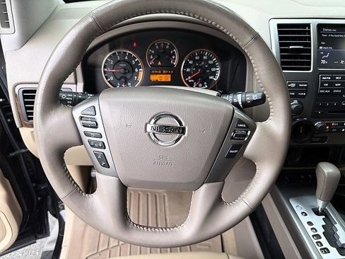 Used 2015 Nissan Armada Platinum w/ 2nd Row Captain Seat Package RWD image 14