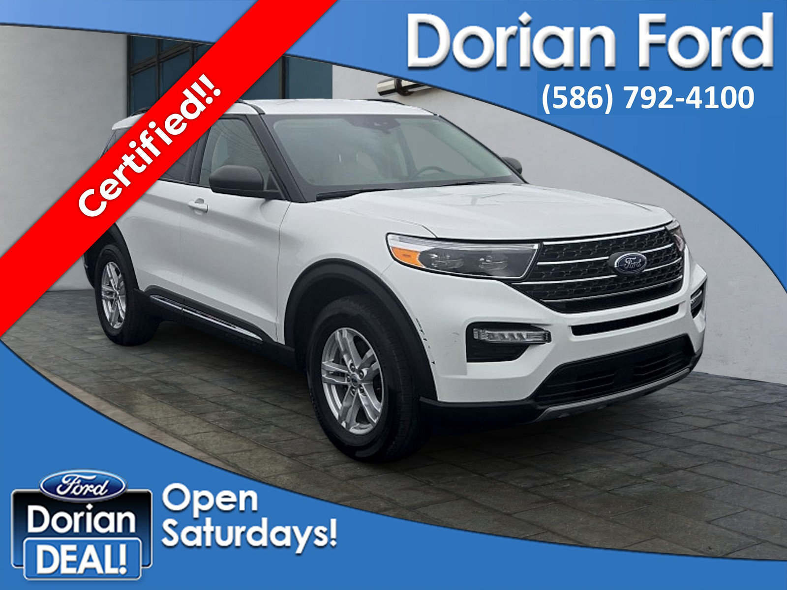 Used 2023 Ford Explorer XLT w/ Equipment Group 202A AWD/4WD image 1