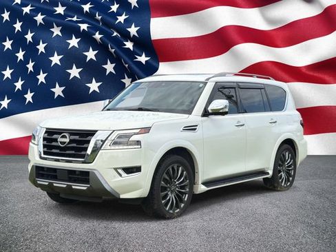 Used 2023 Nissan Armada Platinum w/ Captain's Chairs Package AWD/4WD image 13